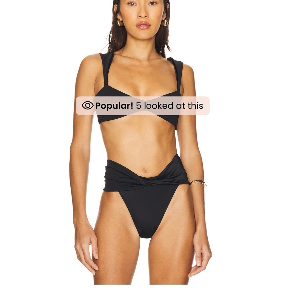Agua Bendita Women's Bikini Set      Malory Bikini in Black